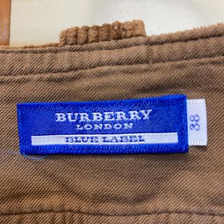 バーバリー(BURBERRY)のバーバリーコーデュロイタイトスカートお値下げ❗️(ひざ丈スカート)