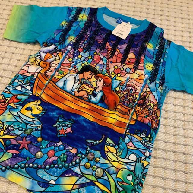 Disney(ディズニー)のブー太郎さん　専用です♡ディズニー　アリエル  Tシャツ　未使用 エンタメ/ホビーのおもちゃ/ぬいぐるみ(キャラクターグッズ)の商品写真