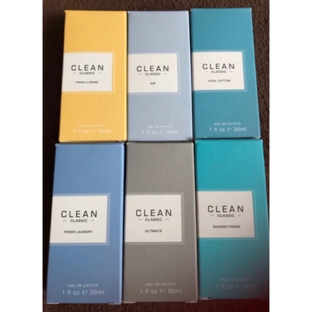 CLEAN(クリーン)のクリーン　クラシック香水　一つ3200円　未使用品　箱に傷あり コスメ/美容の香水(ユニセックス)の商品写真