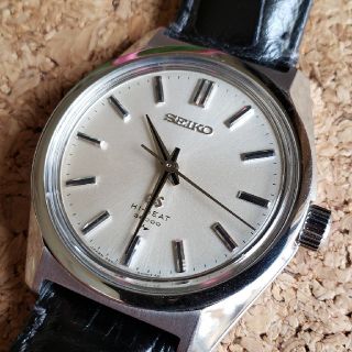 グランドセイコー(Grand Seiko)の希少美品 Grand Seiko 手巻 OH済 HI-BEAT ステンレス(腕時計(アナログ))