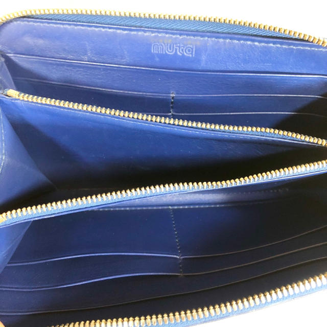 高品質安い Ron ジップ長財布 美品 エイ革 ブラック ロンハーマンの