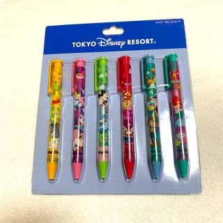 ディズニー(Disney)のリーフ様専用　ディズニー　ホルダー消しゴム 6本セット　スーベニアスプーン(消しゴム/修正テープ)