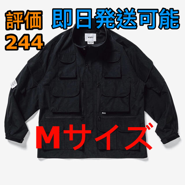 M 20AW WTAPS MODULAR JACKET NYCO BlackM✨カラー