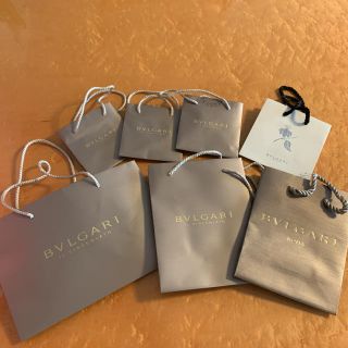 ブルガリ(BVLGARI)のブルガリのショッパー7点セット♡(ショップ袋)