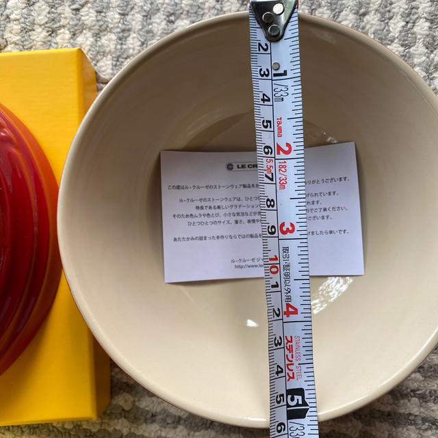 LE CREUSET(ルクルーゼ)のlecreuset MULTI BOWL チェリーレッド　15センチ　2個セット インテリア/住まい/日用品のキッチン/食器(食器)の商品写真