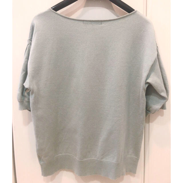 PROPORTION BODY DRESSING(プロポーションボディドレッシング)の完売品♡タックマトンスリーブニット レディースのトップス(カットソー(半袖/袖なし))の商品写真