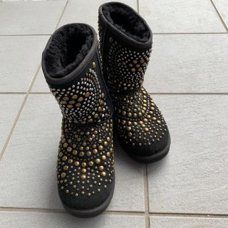 ジミーチュウ(JIMMY CHOO)のUGG×JIMMY CHOO ムートンブーツ　23cm(ブーツ)