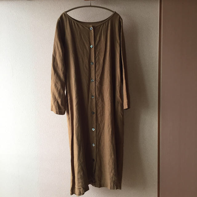 nest Robe(ネストローブ)の【お値下げ】ネストローブ リネン 2way ワンピース レディースのワンピース(ロングワンピース/マキシワンピース)の商品写真