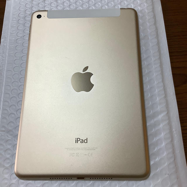 iPadminiSIMフリー iPad mini4 64GB セルラーモデル ゴールド　完動品