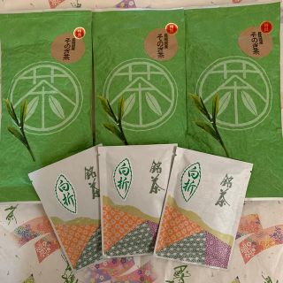 【そのぎ茶】特撰玉緑茶100g×3本　白折80g×3本　緑茶 日本茶 長崎県産 (茶)