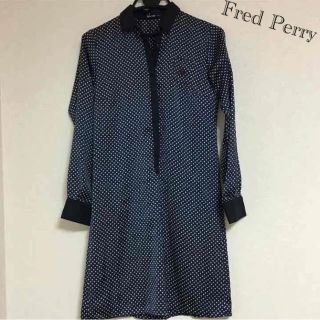 フレッドペリー(FRED PERRY)のfred perryシャツワンピ(ひざ丈ワンピース)