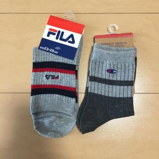 チャンピオン(Champion)のchampion、FILA  靴下(ソックス)