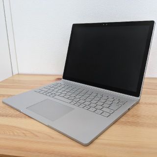 マイクロソフト(Microsoft)の【最終値】Surface book i7/8GB (GPU有バッテリー劣化小)(ノートPC)