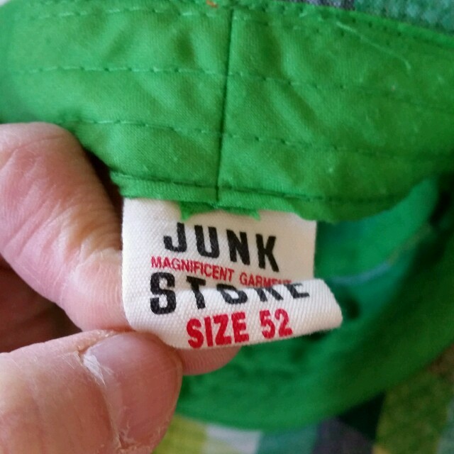 JUNK STORE(ジャンクストアー)のジャンクストア　帽子52㎝ キッズ/ベビー/マタニティのこども用ファッション小物(帽子)の商品写真