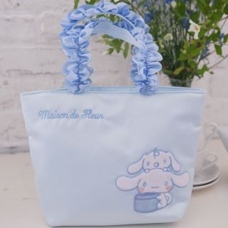 メゾンドフルール(Maison de FLEUR)のレア Maison de FLEUR Cinnamoroll フリルトートバッグ(トートバッグ)