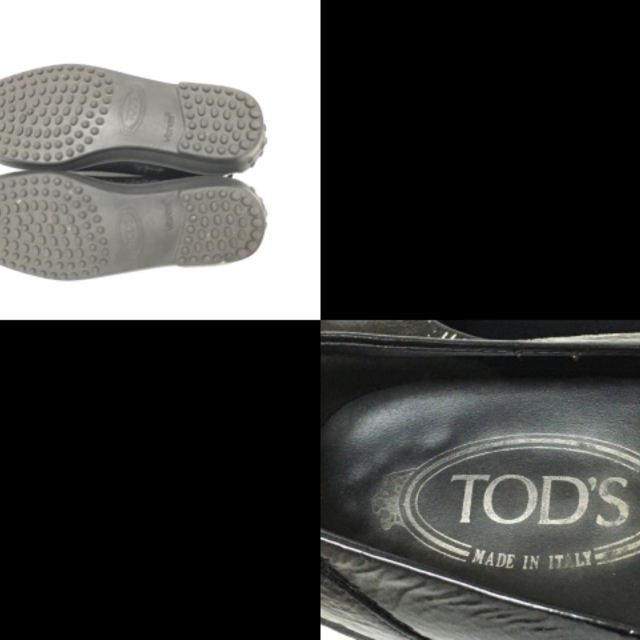 TOD'S(トッズ)のトッズ フラットシューズ 36 レディース 黒 レディースの靴/シューズ(その他)の商品写真