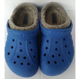 クロックス(crocs)のcrocs ボア サンダル キッズ　20～22cm位(サンダル)