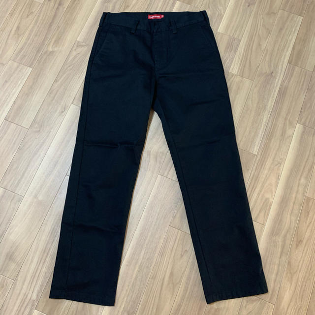 Supreme(シュプリーム)のsupreme work pant 32 ブラック 19fw メンズのパンツ(ワークパンツ/カーゴパンツ)の商品写真