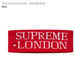 シュプリーム(Supreme)のsupreme international head band red(バンダナ/スカーフ)