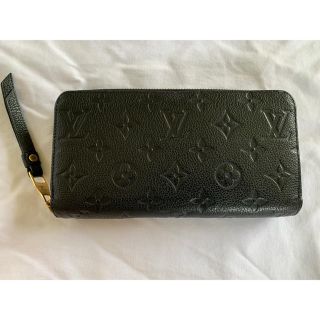 ルイヴィトン(LOUIS VUITTON)の値下げ！ルイヴィトン ジッピーウォレット アンプラント 黒(財布)