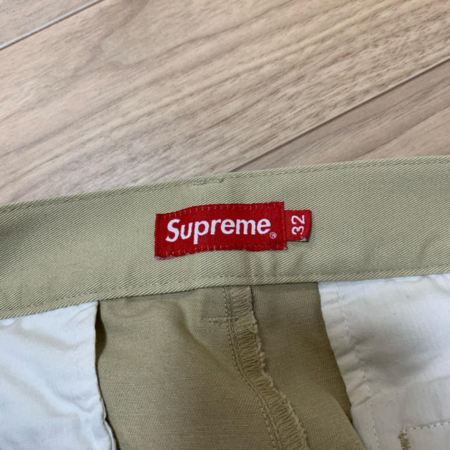 Supreme(シュプリーム)のsupreme work pant 32 khaki 19fw シュプリーム メンズのパンツ(ワークパンツ/カーゴパンツ)の商品写真