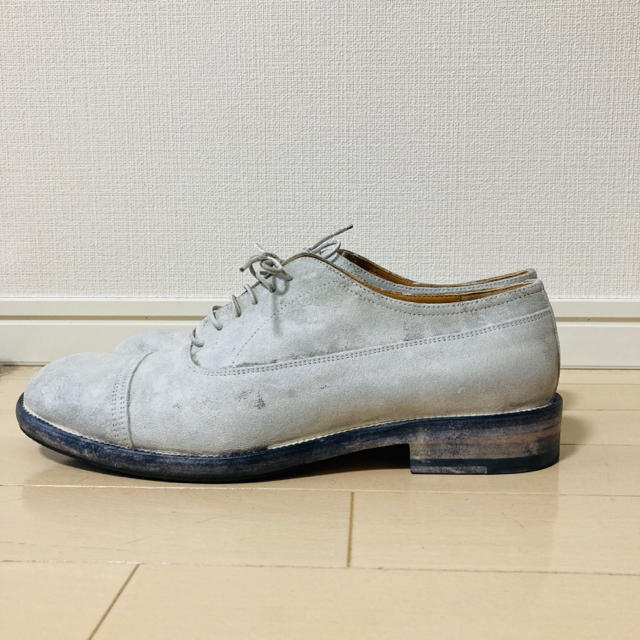 Maison Martin Margiela(マルタンマルジェラ)の期間限定値下げ　メゾンマルジェラ22 ペイント加工シューズ40 メンズの靴/シューズ(ドレス/ビジネス)の商品写真