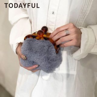 トゥデイフル(TODAYFUL)のtodayful  / LIFE's ガマ口ファーパース　ファーポーチ(ポーチ)