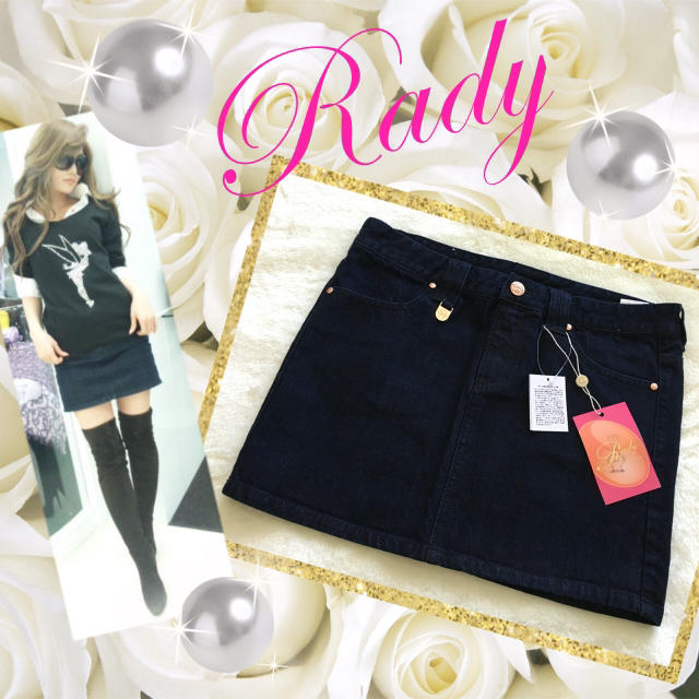 Rady(レディー)の新品♡Radyインディゴデニムスカート レディースのスカート(その他)の商品写真