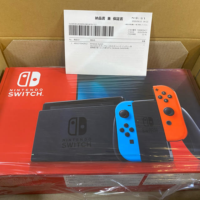 新品未開封 Nintendo Switch ネオブルー/ネオオレンジ 新モデルエンタメ/ホビー