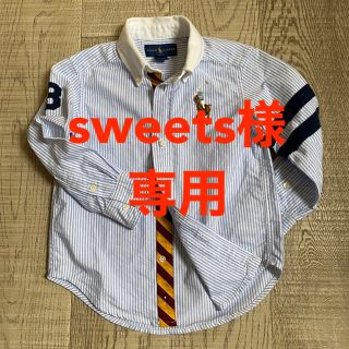 ラルフローレン(Ralph Lauren)の○【中古】Ralph Lauren ボーイズB.D.長袖シャツ(3/3T)(ブラウス)