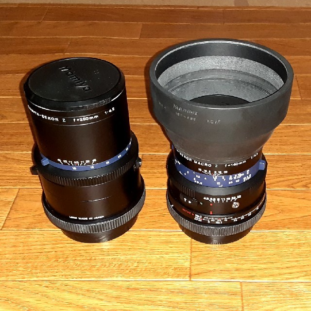 mamiya RZ67 SEKOR f110 f140 f250