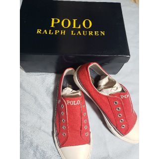 ポロラルフローレン(POLO RALPH LAUREN)の【一度のみ使用】ラルフローレン スニーカー 23(スニーカー)