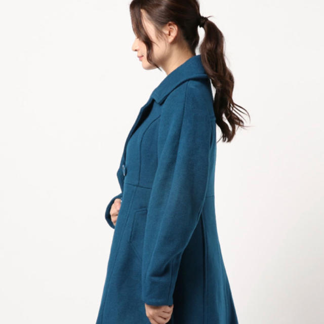 SLY(スライ)のSLY   BIG COLLAR FLARE COAT レディースのジャケット/アウター(ロングコート)の商品写真