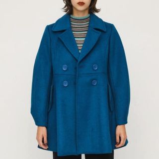 スライ(SLY)のSLY   BIG COLLAR FLARE COAT(ロングコート)