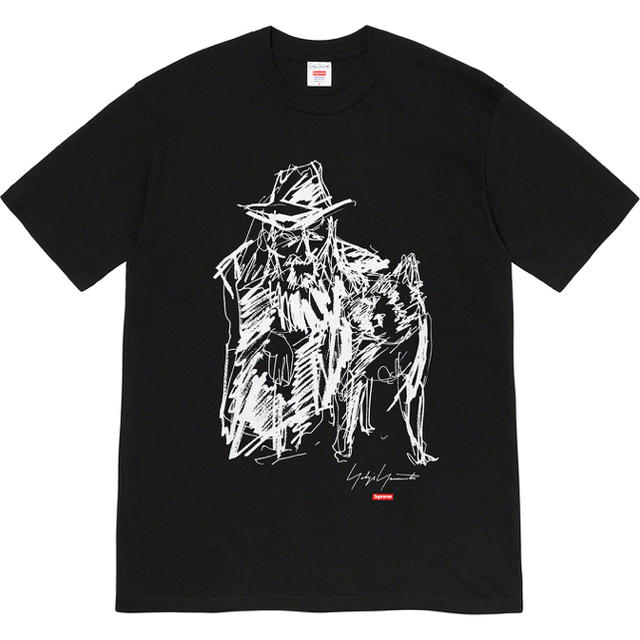 Supreme(シュプリーム)のScribble Portrait Tee Supreme × Yohji メンズのトップス(Tシャツ/カットソー(半袖/袖なし))の商品写真