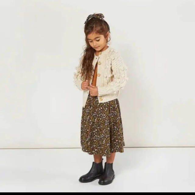 Caramel baby&child (キャラメルベビー&チャイルド)のRylee&Cru ポンポンニットカーディガン キッズ/ベビー/マタニティのベビー服(~85cm)(ニット/セーター)の商品写真