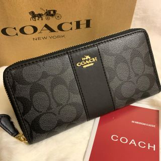 コーチ(COACH)のCOACH 長財布★ 新品！ブラック　黒　(財布)