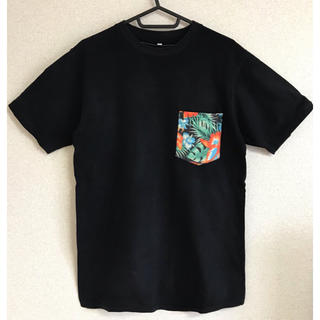 Tシャツ メンズ 半袖 トップス ブラック 黒(Tシャツ/カットソー(半袖/袖なし))