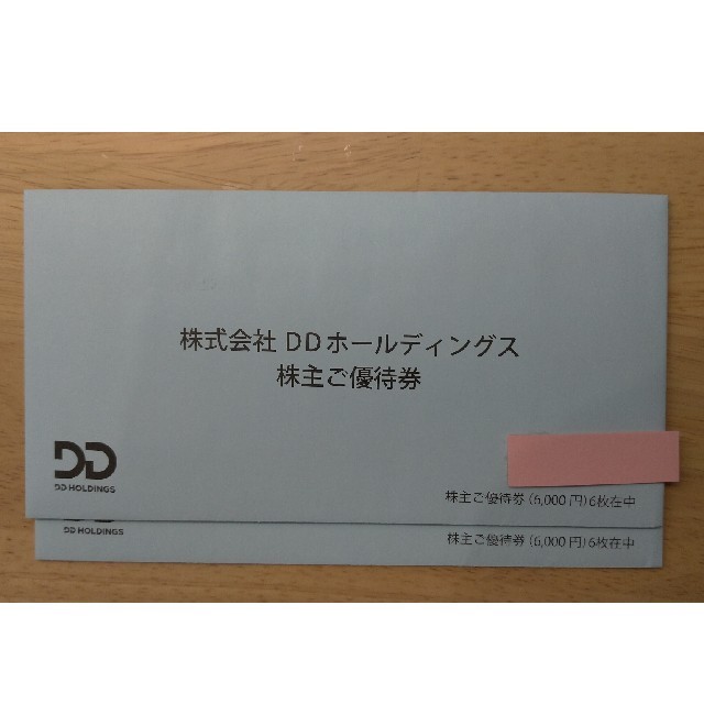 優待券/割引券DDホールディングス 株主優待 12000円分