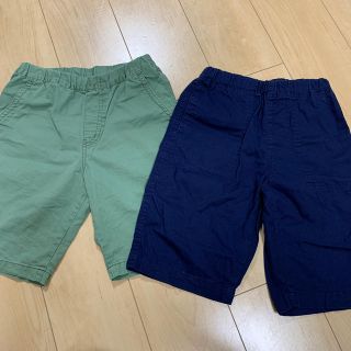 ユニクロ(UNIQLO)のUNIQLO GU 短パン140 2枚セット(パンツ/スパッツ)