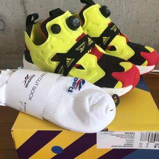 リーボック(Reebok)のReebok adidas  ポンプフューリー　23 センチ(スニーカー)