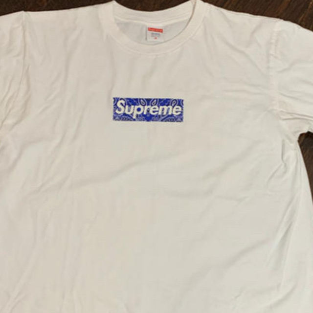 Supreme バンダナ ボックスロゴ tシャツ Mサイズ