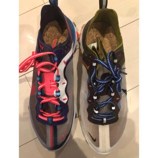 ナイキ(NIKE)のNIKE REACT ELEMENT 87 27cm バカ履き(スニーカー)