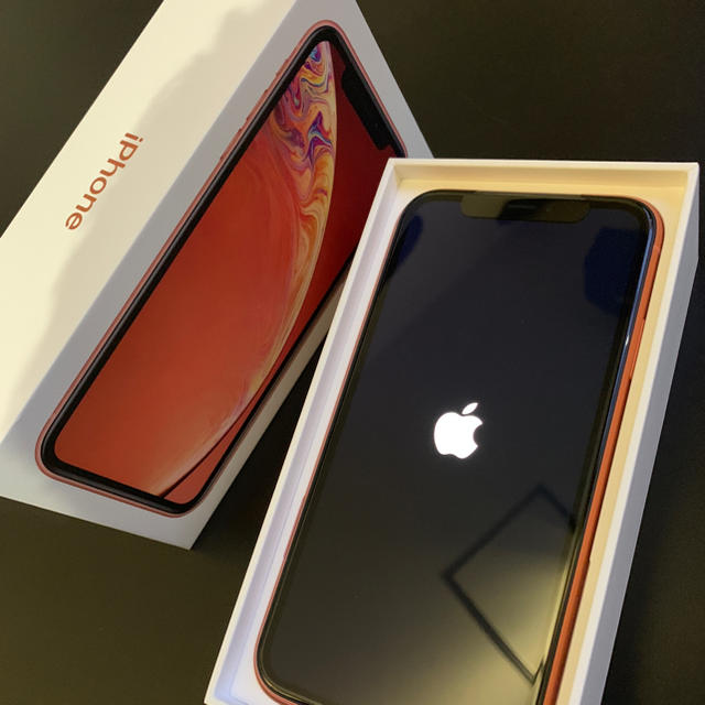 【値下げ中】iPhone XR コーラル　本体