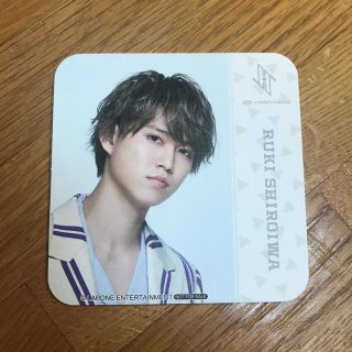 JO1 スイパラ 白岩瑠姫 コースター(アイドルグッズ)