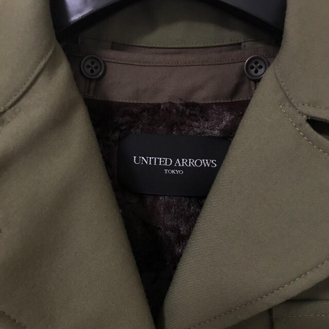 UNITED ARROWS(ユナイテッドアローズ)のお値下げ！【未着用】ユナイテッドアローズ　ミリタリージャケット　サイズ40 レディースのジャケット/アウター(ミリタリージャケット)の商品写真