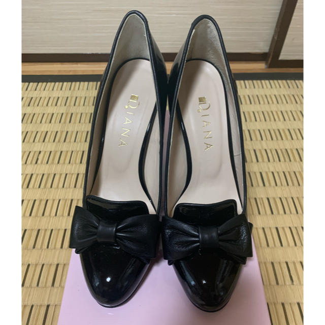 お買い物マラソン限定☆ ダイアナ パンプス エナメル リボン - 通販