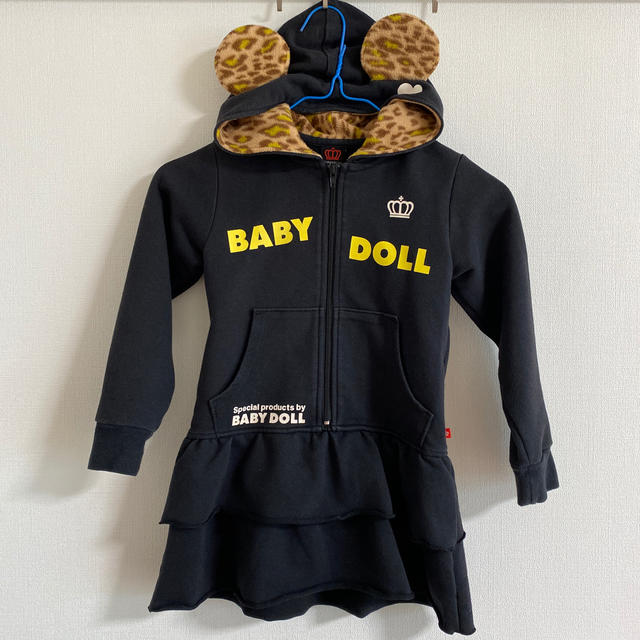 BABYDOLL(ベビードール)の女の子 baby doll パーカー ディズニー キッズ/ベビー/マタニティのキッズ服女の子用(90cm~)(ジャケット/上着)の商品写真