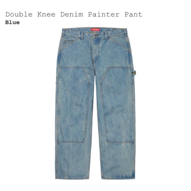 Supreme Double Knee Denim Painter Pant