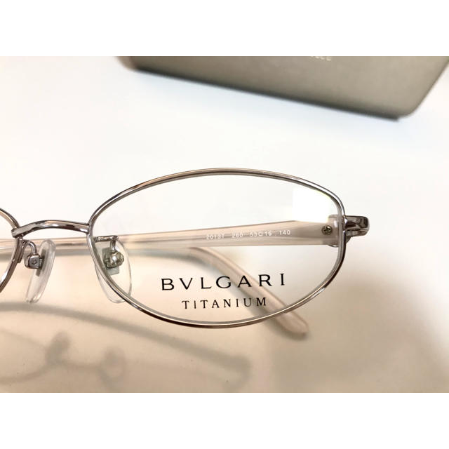 BVLGARI(ブルガリ)のBVLGARI レディース　未使用品メガネフレーム レディースのファッション小物(サングラス/メガネ)の商品写真